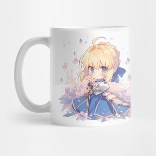 chibi saber Mug